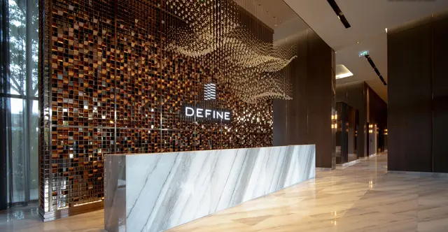 Ảnh thực tế sảnh chính DEFINE